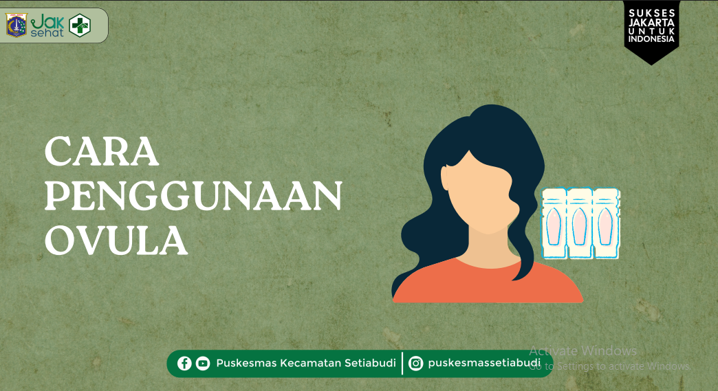 	
CARA PENGGUNAAN OVULA